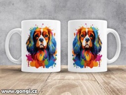 Hrnek - 0291 - Kavalír king Charles španěl